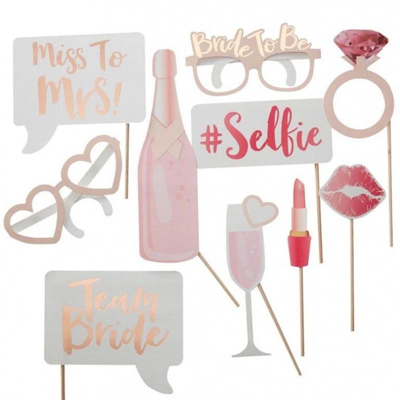 Girls Night Bachelorette Party Photo Booth Props - GirlsNightcom