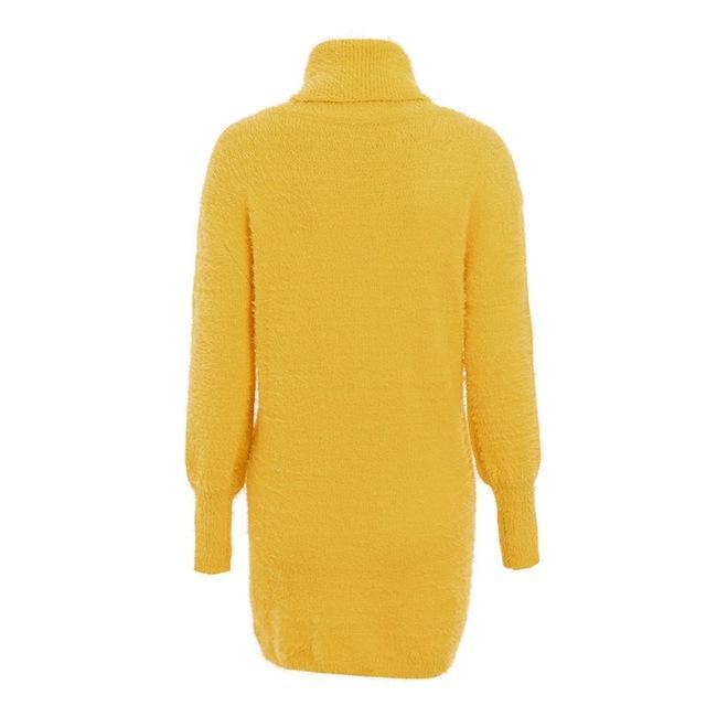 'Sundown Ready' Sexy Turtleneck Dress - GirlsNightcom