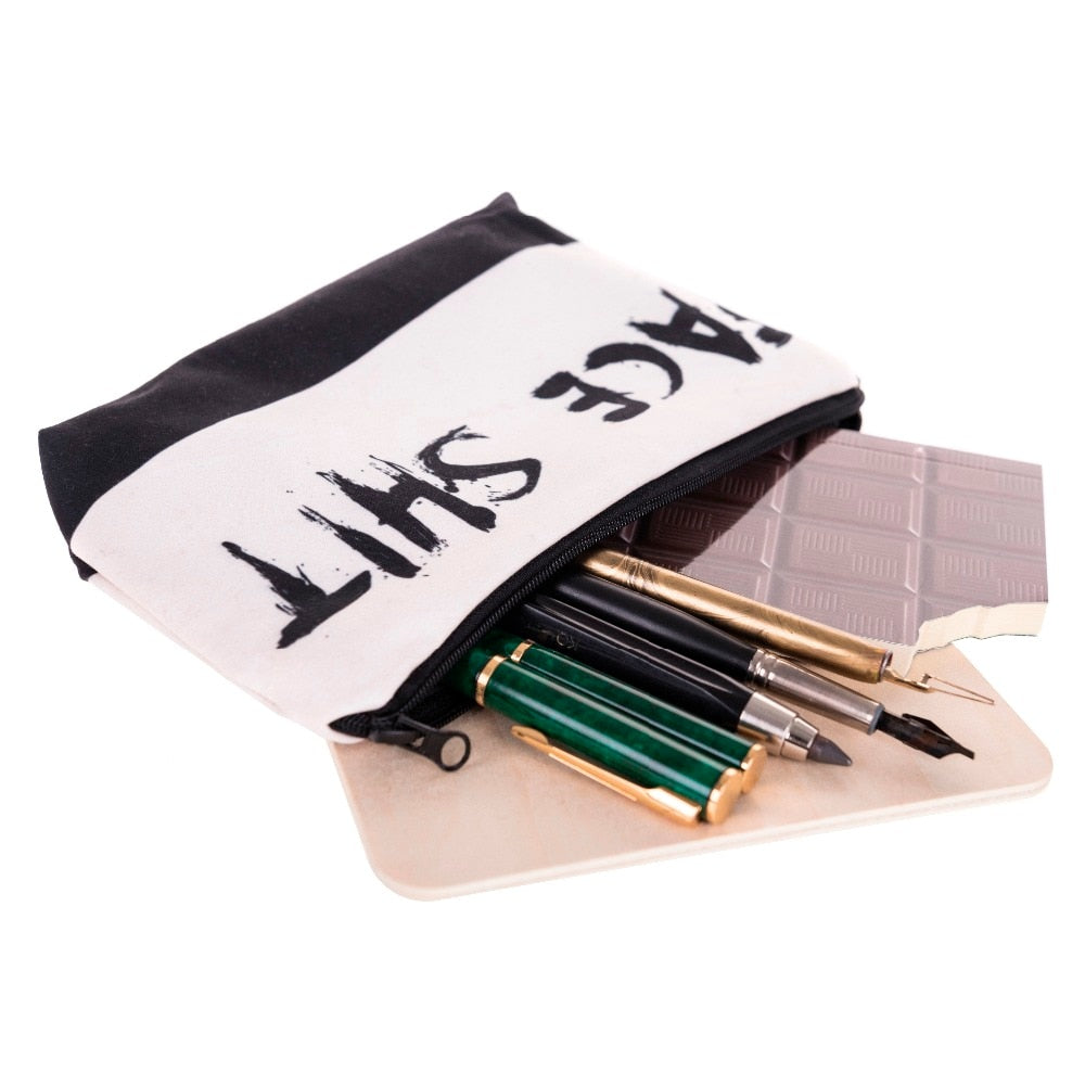 Girls Night 'Face Sh*t' Cosmetic Bag - GirlsNightcom