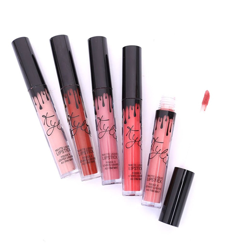 12 PCS / Colors Portable Matte Lipsticks Kit - GirlsNightcom
