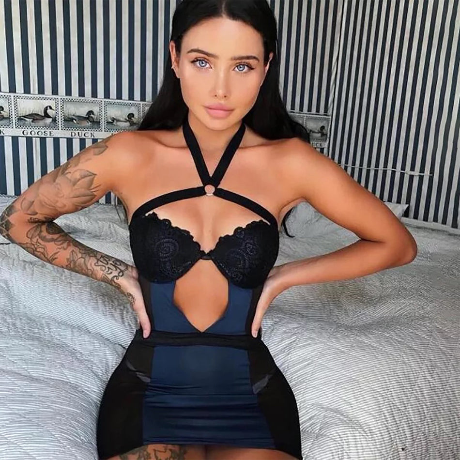 Girls Night 'Blue Angel' Bodycon Dress - GirlsNightcom